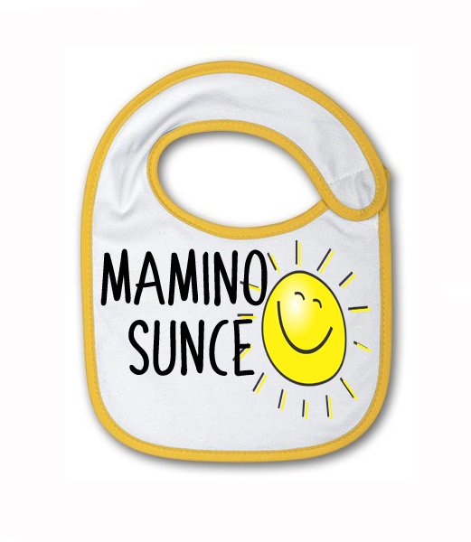 Poklon za rodjendan  deca/Portikle za bebe/mamino sunce zuta.jpg